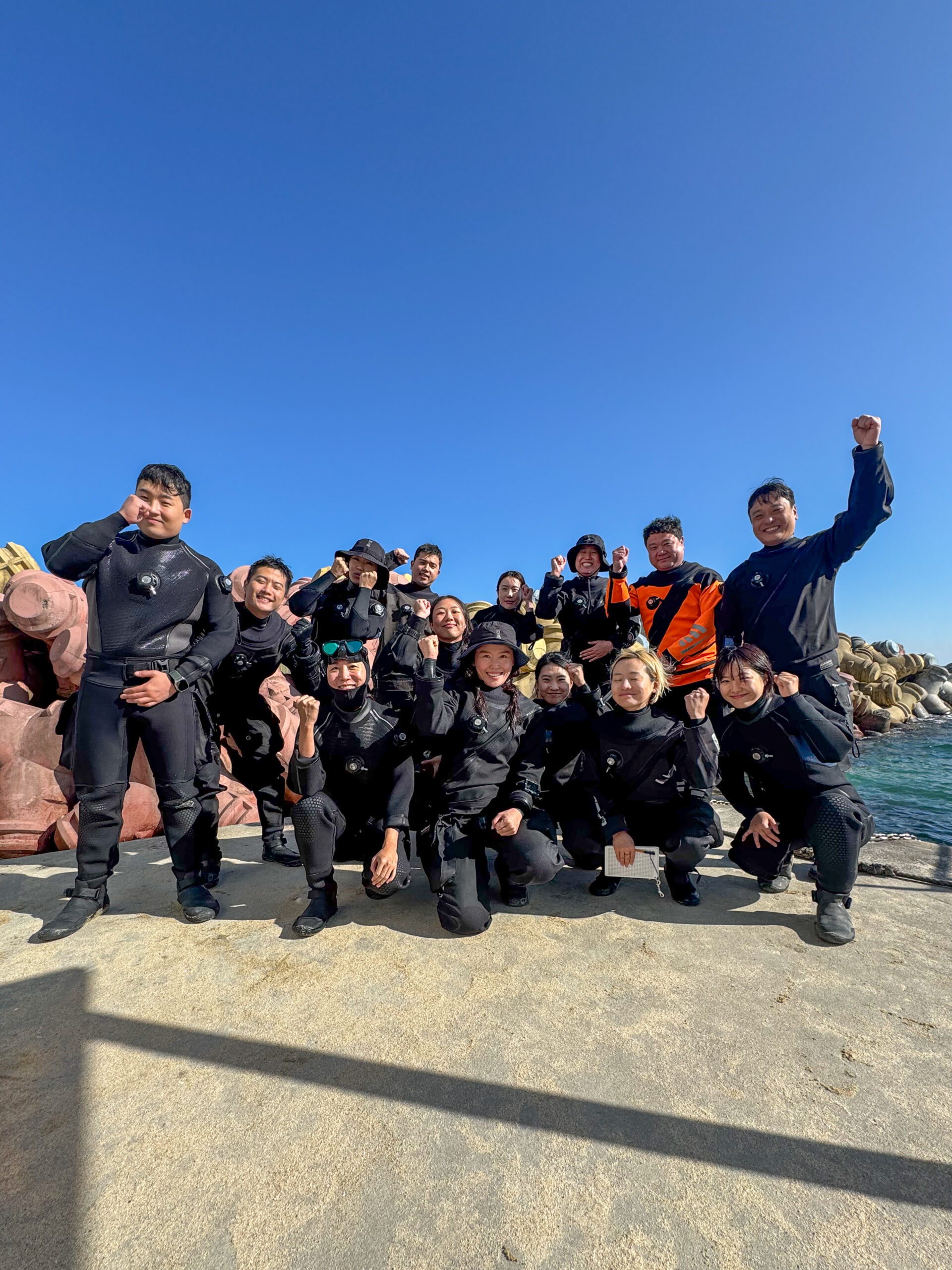 NB Divers team and students
